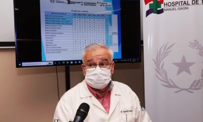 Dr. Agustín Saldívar, irector del Hospital de Trauma. Foto: Radio Nacional AM