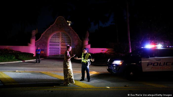 Allanamiento en casa de Donadl Trump. Foto: DW