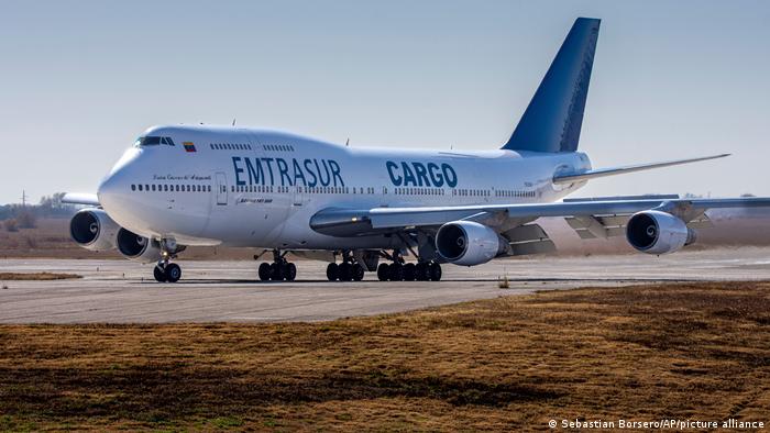 Avión de Emtrasur. Foto: DW