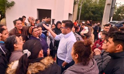 Vecinos del barrio San Jerónimo se oponen al traslado de las 74 familias damnificadas al parque Solidaridad. Foto: Radio Ñanduti