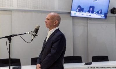 "Pollo" Carvajal durante una sesión virtual en una corte de Justicia de España. Foto: DW