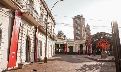 Casa Pinta y Estación del Ferrocarril. Fotografía IPA