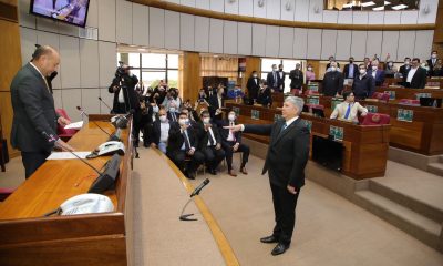 El diputado Daniel Rojas, juró en reemplazo de Zulma Gómez. (Foto Senado).