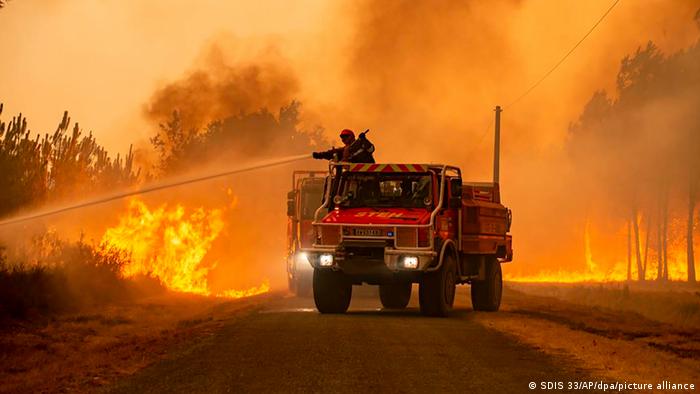 El gobierno francés declaró el estado de emergencia por los incendios forestales. DW