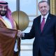 El príncipe saudí Mohammed bin Salman y el presidente de Turquía Recep Tayyip Erdogan. Foto: DW