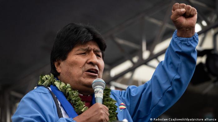 Evo Morales. Foto: DW