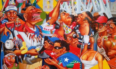 Fidel Fernández, "Dedo índice", 2012. Óleo sobre lienzo. Colección privada. Cortesía