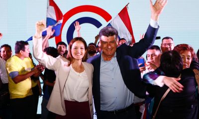 Soledad Núñez y Efraín Alegre. Foto: Gentileza.