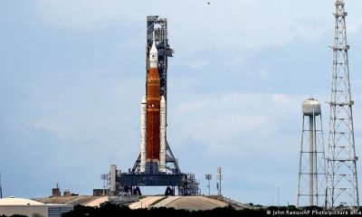 La misión Artemis I en el Centro Espacial Kennedy en Cabo Cañaveral. Foto: DW