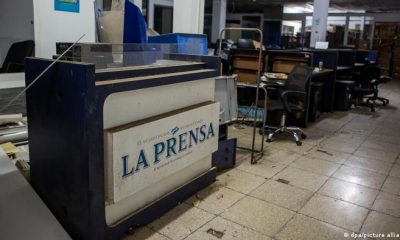 Las instalaciones de La Prensa permanecen en poder de la Policía Nacional desde el 13 de agosto pasado. Foto: DW