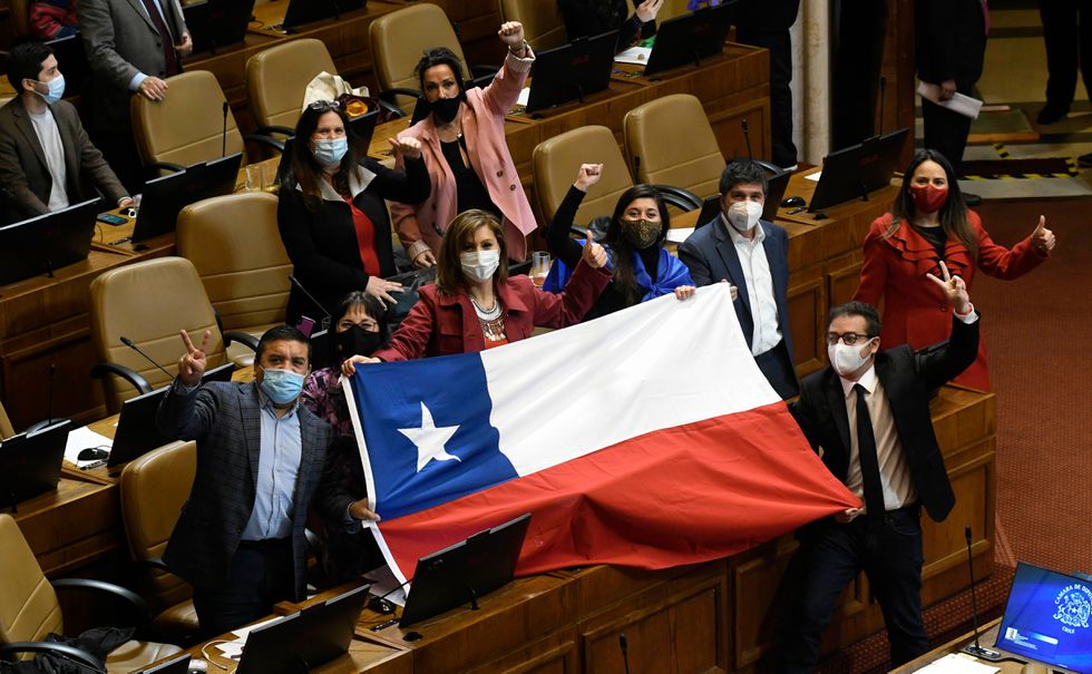 Miembros de la Cámara de Diputados y Diputadas en Valparaíso, 2020. Foto: El País