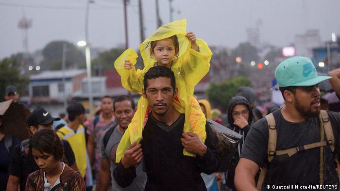 Migrantes en México. Foto: DW