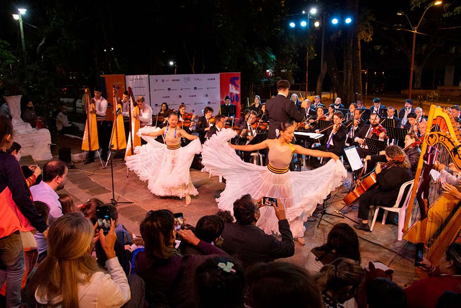 Orquesta Sinfónica de la Ciudad de Asunción. Cortesía