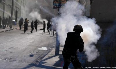 Protesta en Bolivia. Foto: DW