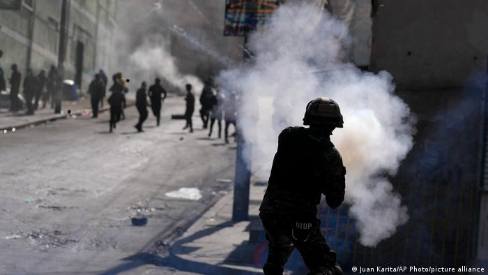 Protesta en Bolivia. Foto: DW