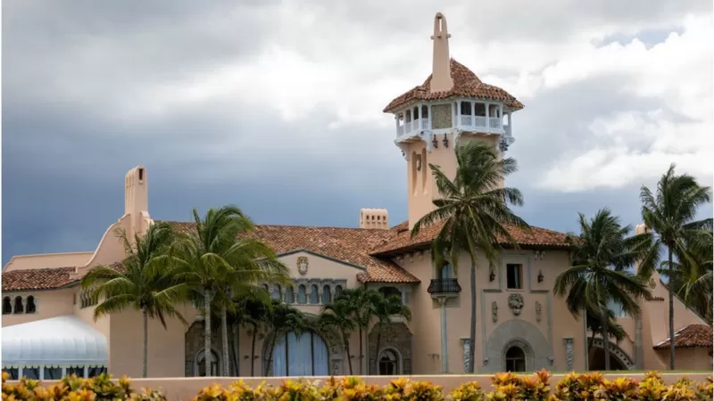 Residencia de Trump en Mar-a-Lago en Florida. Foto: BBC Mundo.