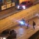 El incidente fue filmado y se volvió viral en redes sociales. Captura de video