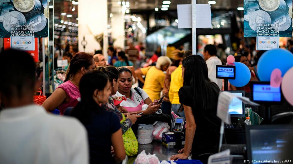 Supermercado de Venezuela. Foto: DW