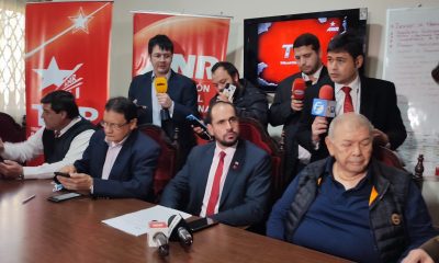 Conferencia de prensa del Tribunal Electoral Partidario. Foto: Radio Cáritas