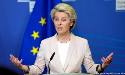 Ursula von der Leyen, presidenta de la Comisión Europea . Foto: DW