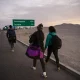 Venezolanos en camino hacia Chile. Foto: Infobae