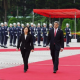 El presidente Mario Abdo con su homóloga Tsai Ing-wen durante su visita oficial a Taiwán. Foto Presidencia