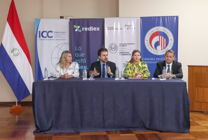 Cámara de Comercio Paraguayo-Americana presentó el Foro. Foto: MIC.