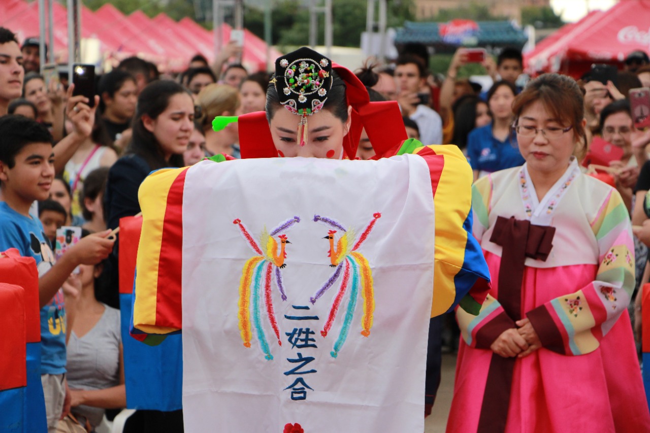 Festival de la colectividad coreana. Gentileza