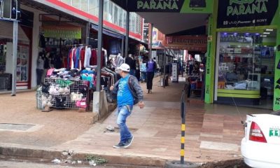 Comercio en Encarnación se ve perjudicado. Foto: La Unión