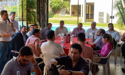 Durante el encuentro de miembros de Fuerza Republicana. Foto: Gentileza