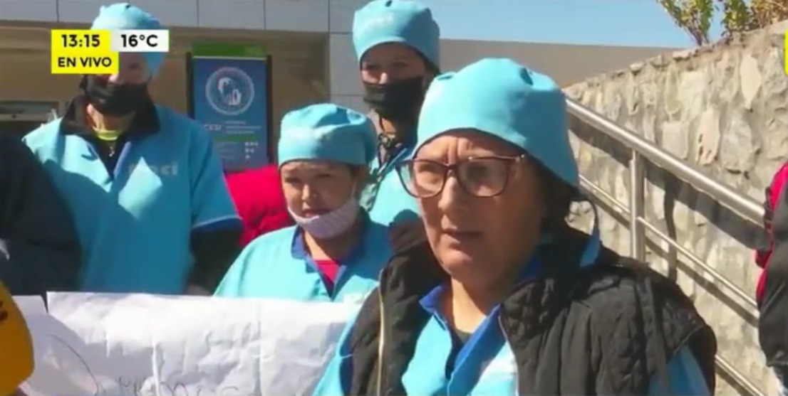 Limpiadoras de Potĩ frente a IPS. Captura de video