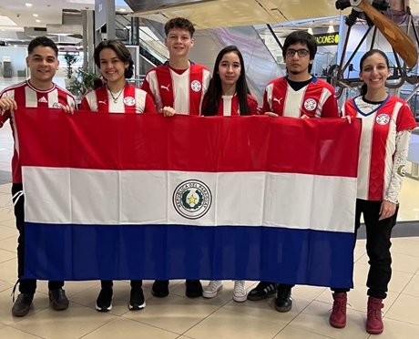 Delegación paraguaya. Gentileza
