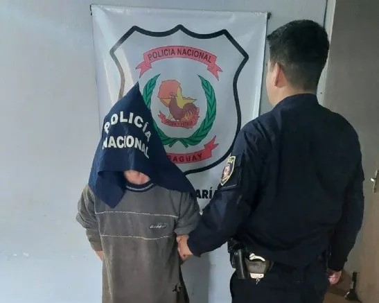 El joven quedó detenido. Foto: Gentileza