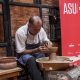 Muestra de cerámica en Pinta Sud Asu. Fotografía IPA