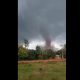 Tornado registrado ayer en Caaguazú dejó varias casas afectadas. Captura de video