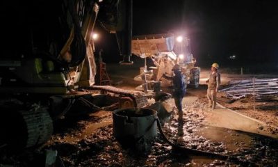 Obras del puente Bioceánico. Gentileza