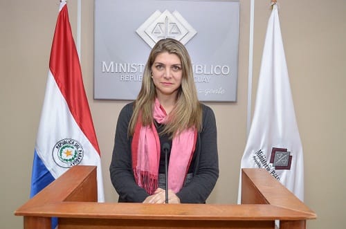 Fiscal Silvia Otazú. Foto: Gentileza.