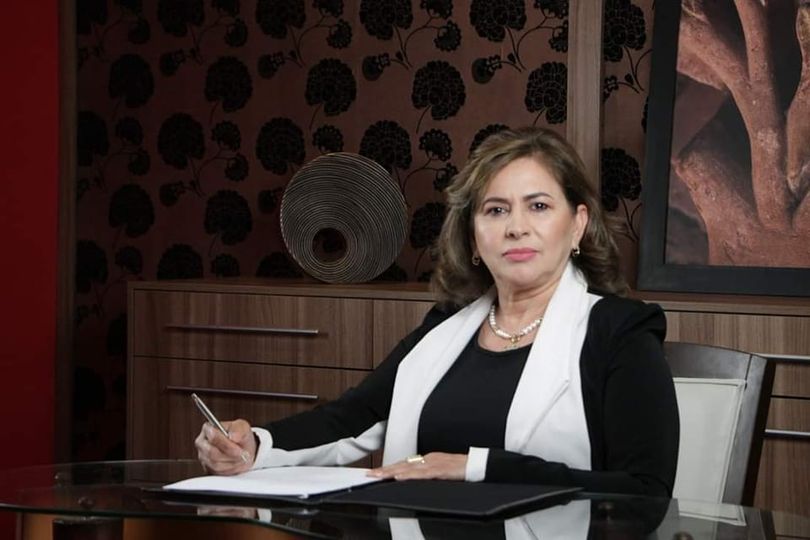 La fiscal María del Carmen Meza presentó la imputación contra Adolfo Dávalos Carballo. Foto: MP.