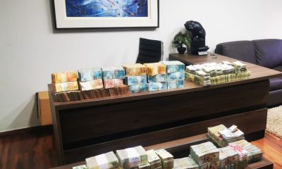 En oficina paralela encontraron USD 1.5 millones. Foto: Ministerio Público.