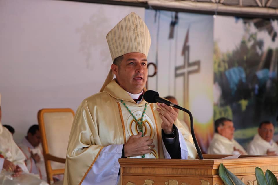 Monseñor Gabriel Escobar. Foto: gentileza.