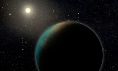 Científicos anunciaron el descubrimiento de TOI-1452 b, un exoplaneta que probablemente contenga abundante agua. Foto: Infobae.