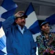 Daniel Ortega y la vicepresidenta Rosario Murillo. Foto: Infobae