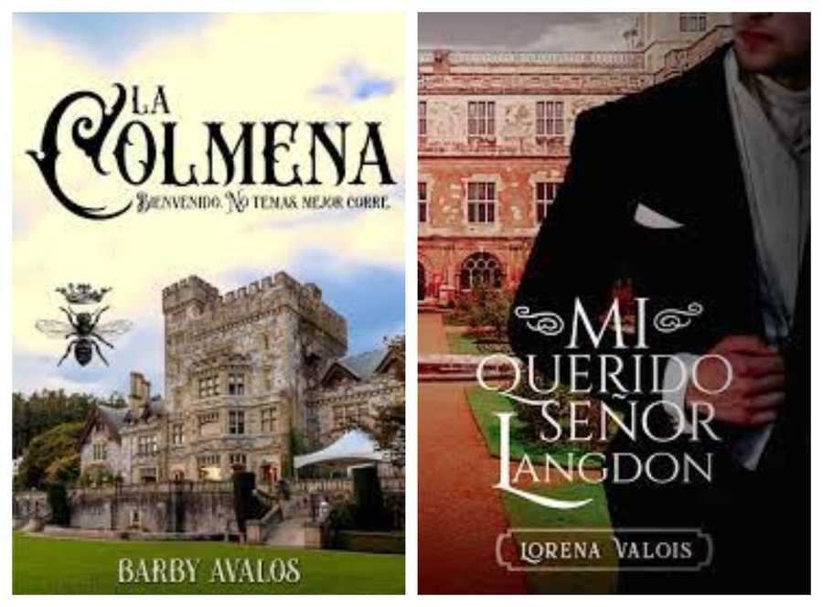 "La colmena", de Barby Ávalos, y "Mi querido señor Langdon", de Lorena Valois. Cortesía