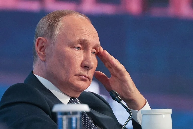 El jefe de estado ruso, Vladimir Putin. Foto: Infobae.