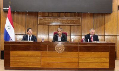 La reunión se realizó en la sede del Congreso. Foto: Senadopy