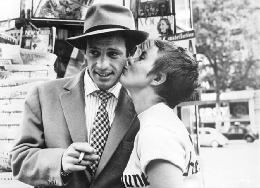 Fotograma de Al final de la escapada de Jean-Luc Godard (1960). Archivo