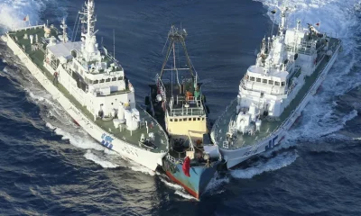 Frecuente presencia de barcos chinos en el Pacífico. Foto: Infobae