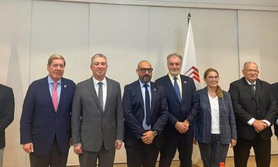 Ministros con delegación de parlamentarios europeos. Foto: Gentilez