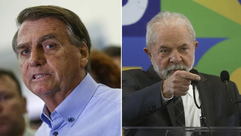 Jair Bolsonaro y Lula da Silva. Foto: Infobae.