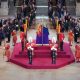 La capilla ardiente de la reina Isabel II en Westminster en el 2022. Foto: Infobae.